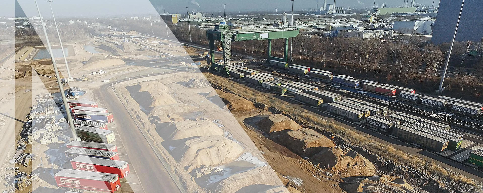 Hohe Tragfähigkeit von Recyclingbaustoffen erfüllt Anforderung von Containerterminal